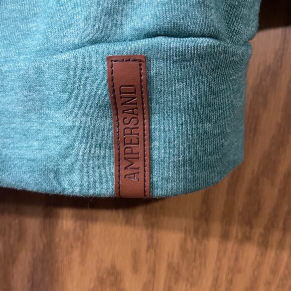 Ampersand Avenue-Sweatshirt-Blue-Women's size S - Picture 4 of 4